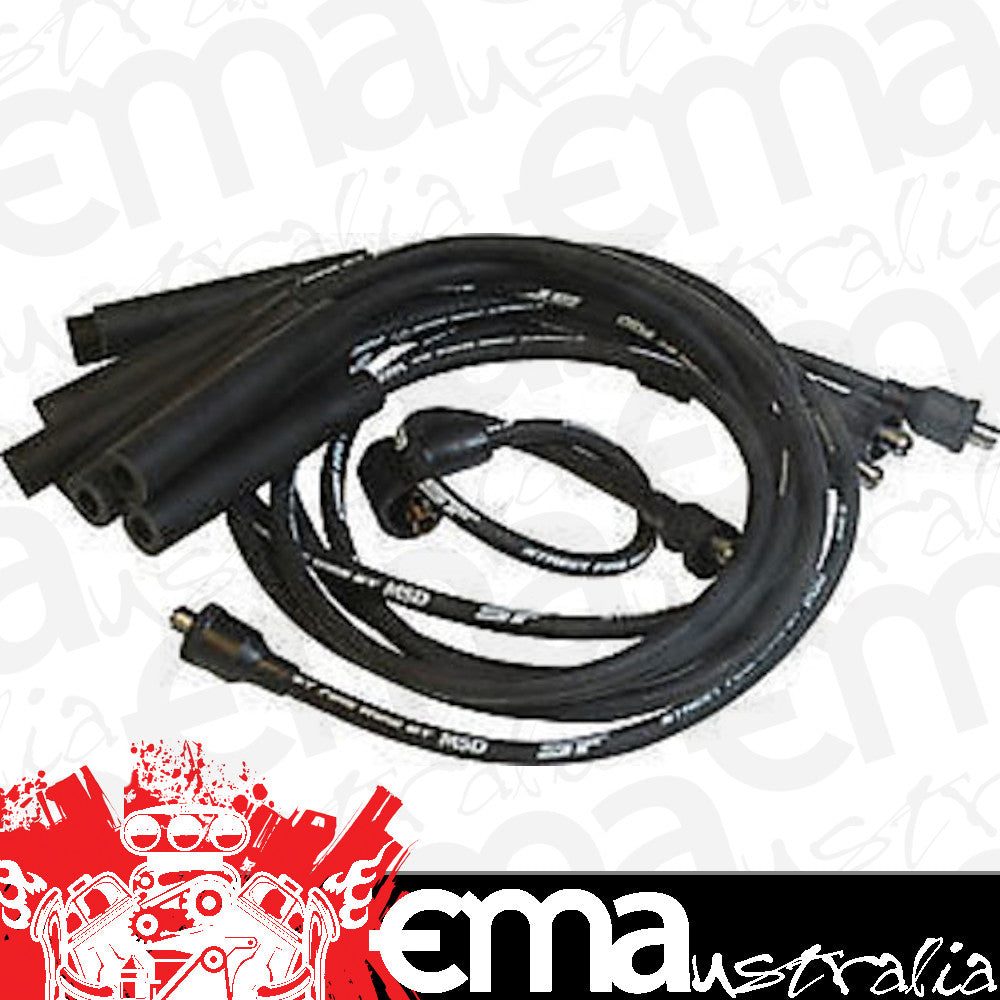MSD Ignition MSD5542 Ford 302-460 Streetfire Spark Plug Lead Set Black