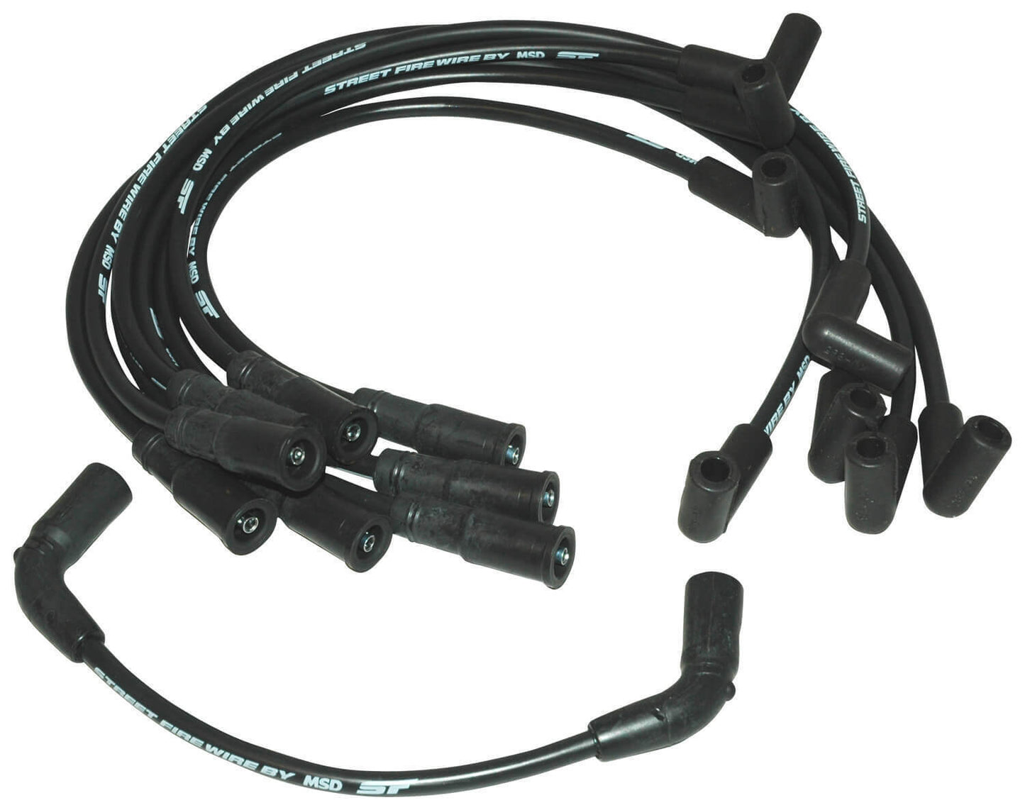 MSD Ignition MSD5577 GM Vortec 4.3L V6 1996-04 Street Fire 8mm Spark Plug Lead set