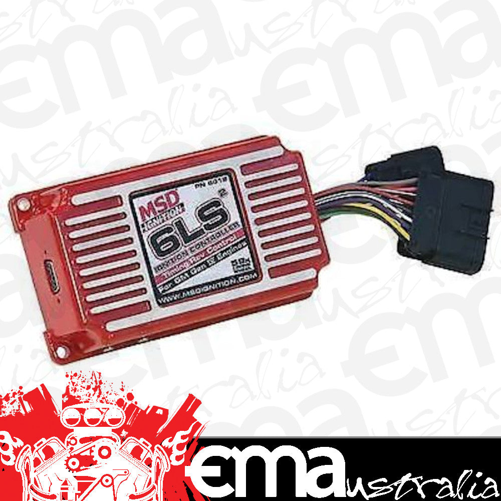 MSD Ignition MSD6012 Prgrammable 6Ls-2 Ignition Controller for GM EFI/Carbureted Ls2/Ls7