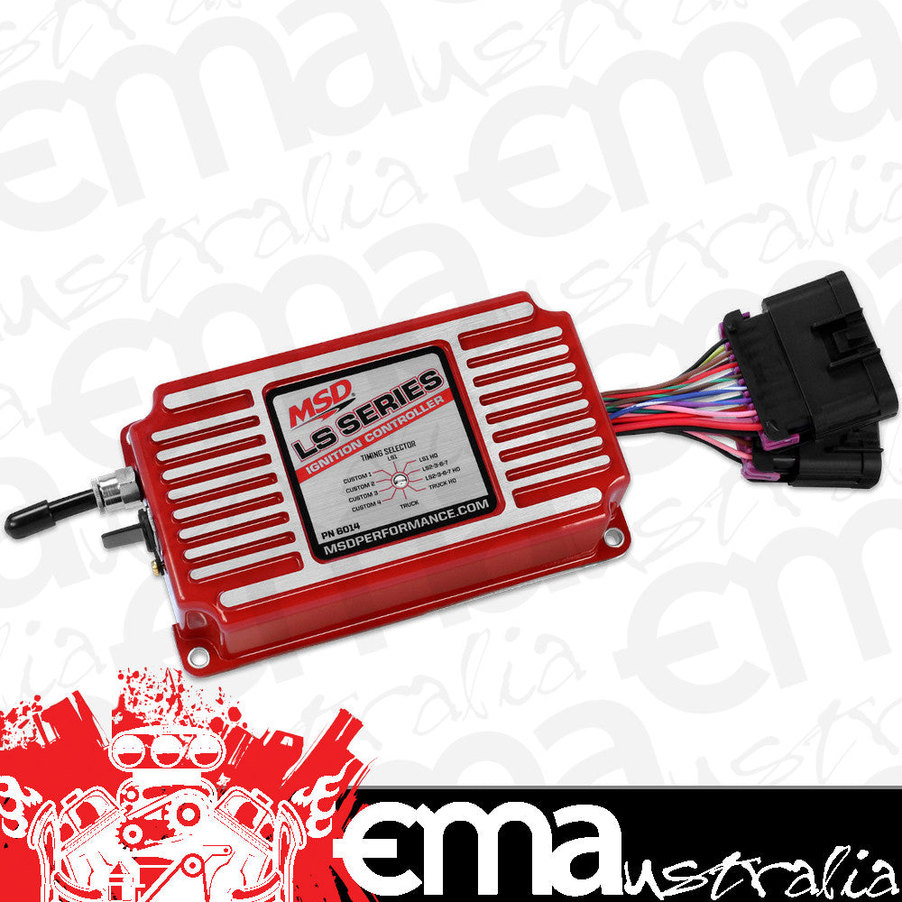 MSD Ignition MSD6014 Chev Gen 3 LS V8 Ignition Control Box Red