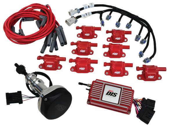 MSD Ignition MSD60152 Coil On Plug Conversion Kit 289 302W Red