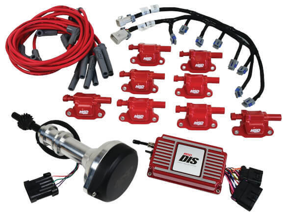 MSD Ignition MSD60153 Coil On Plug Conversion Kit 351W Red