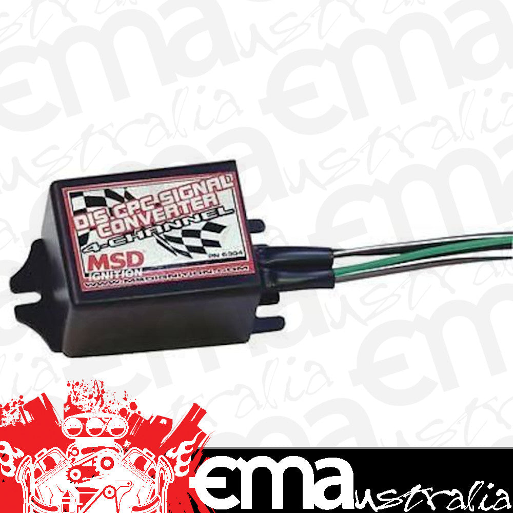 MSD Ignition MSD6304 Dis Cpc Signal Converter 4 Channel Adapts Dis-2/Dis-4