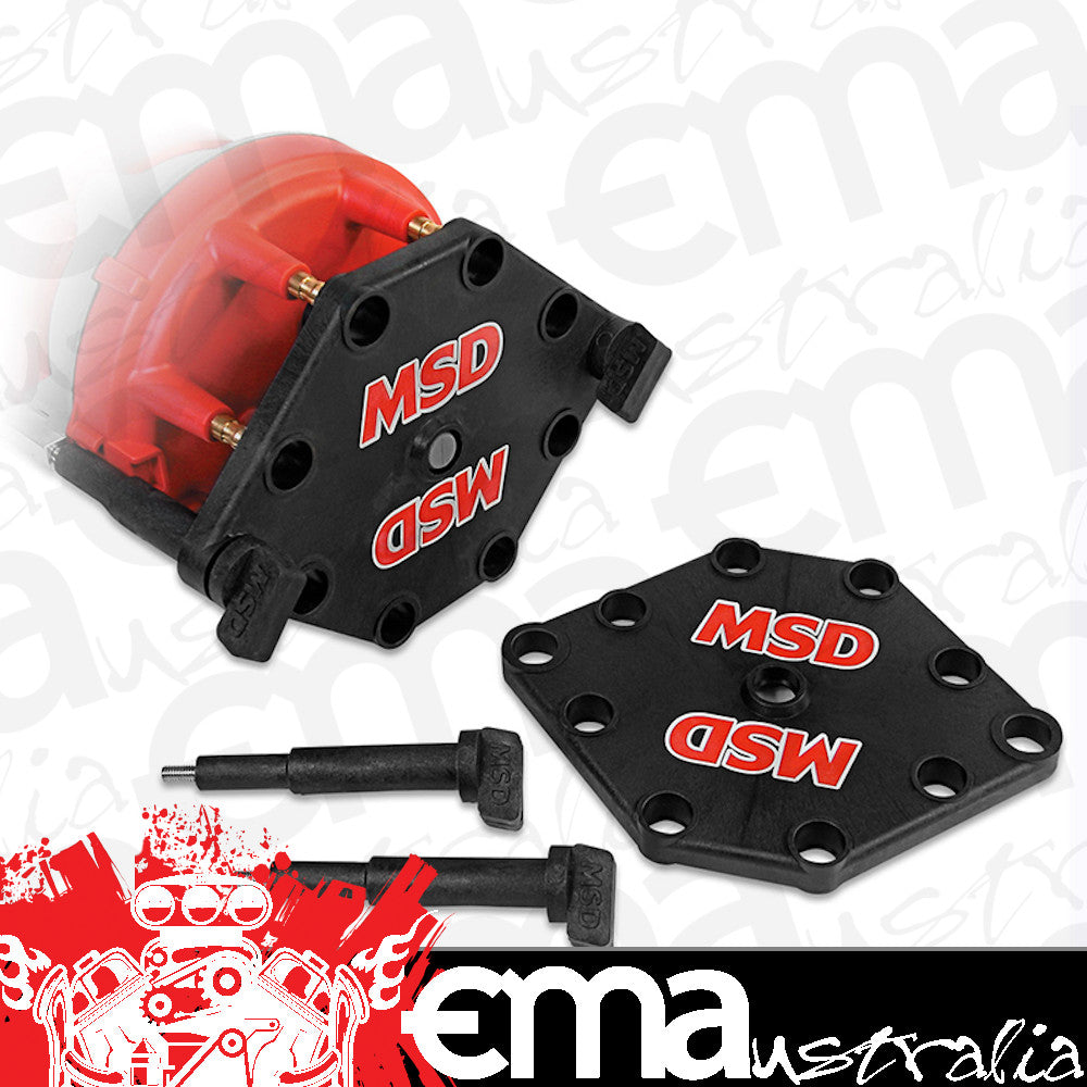 MSD Ignition MSD8121 Replacement Pro Mag Cap & Wire Retainer (Fits Pro Mag P/N MSD8130 MSD8140 MSD8150 MSD8160)