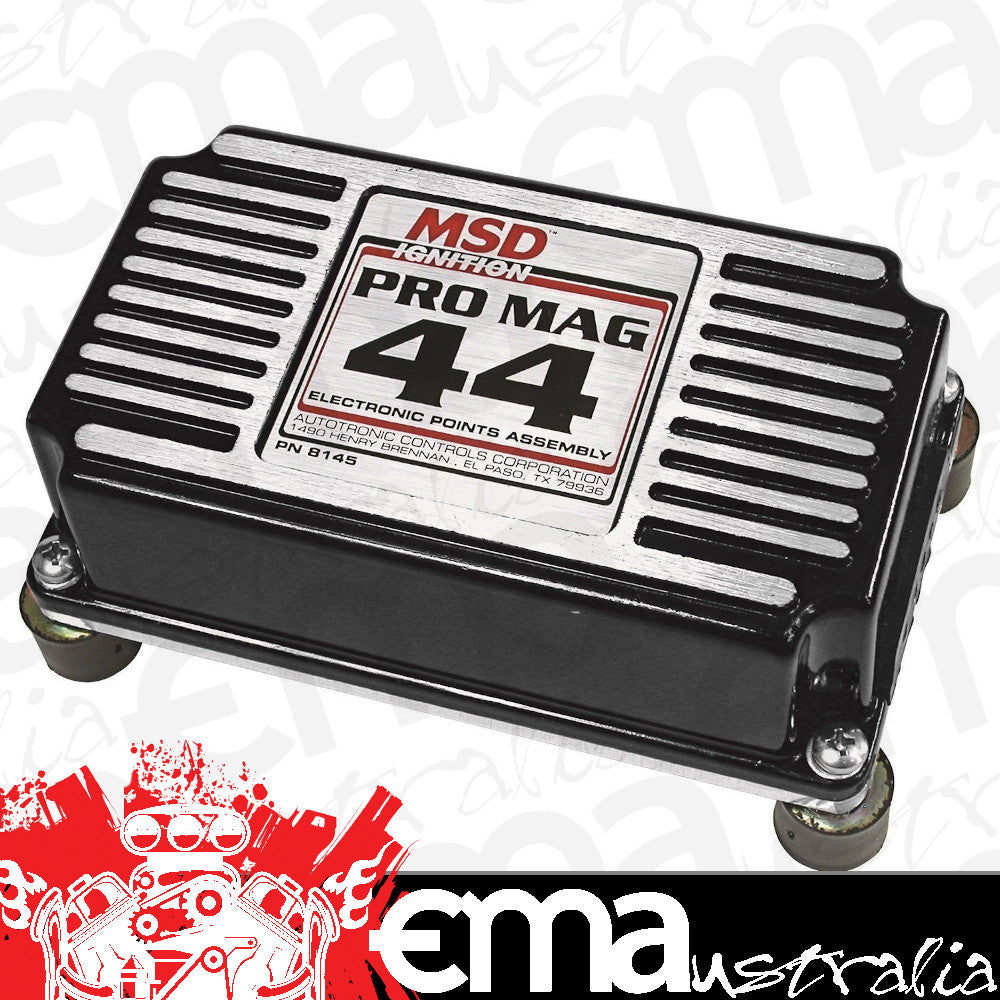 MSD Ignition MSD81453 Pro Mag 44 Electronic Points Box Black Magneto Controller