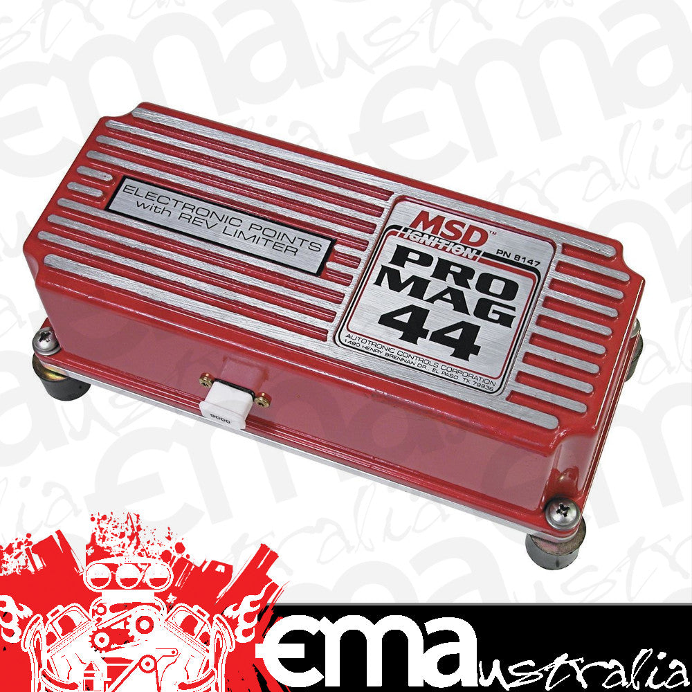 MSD Ignition MSD8147 Pro Mag 44 Electronic Points Box With Rev Limiter