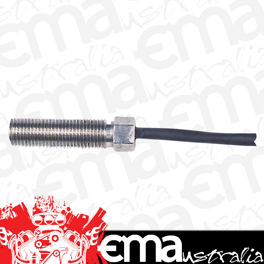 MSD Ignition MSD8159 Crank Trigger Pickup Non-Magnetic 3/8"-24 x 1-1/2" Thread 36" long)