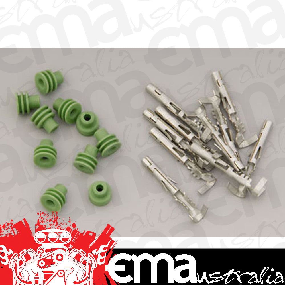 MSD Ignition MSD8191 Replacement Weathertight Pins And Seals Pack Of 10 Female Pins