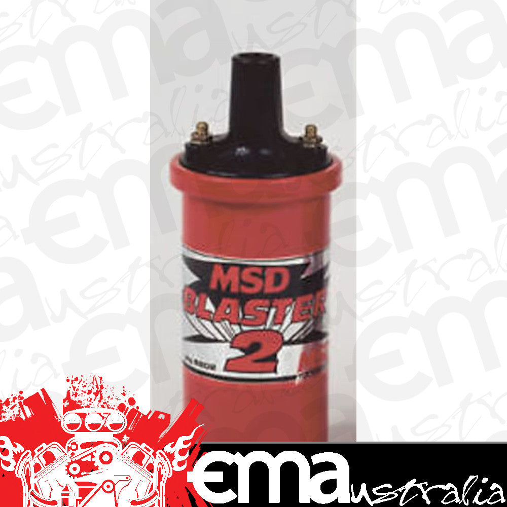 MSD Ignition | MSD8202 | Universal Blaster 2 Ignition Coil High Performance 45000 Volts