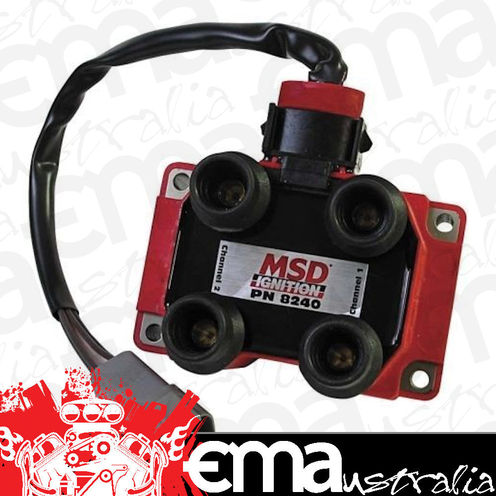 MSD Ignition MSD8240 Ford Dis Ignition Coil Pack for Midget Ignitions High Output
