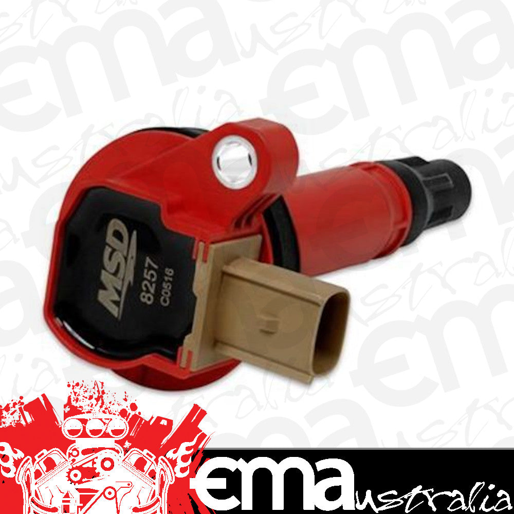 MSD Ignition MSD8257 Ford Eco-Boost 3.5L V6 Single Coil Red