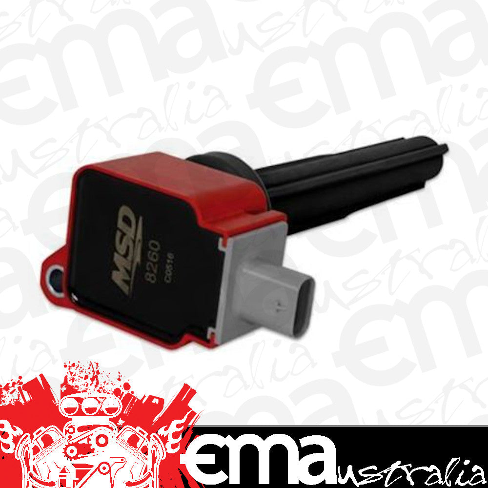 MSD Ignition MSD8260 Ford Eco-Boost 2.7L V6 Single Coil Red