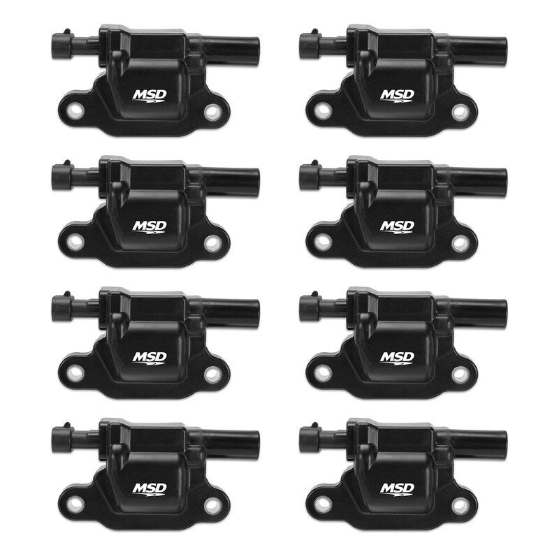 MSD Ignition MSD826583 Ignition Coil Single Set Of 8 GM LS Truck 99-09