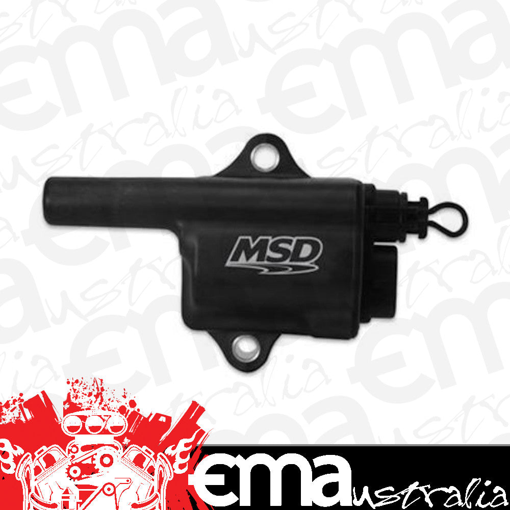 MSD Ignition MSD82863 Pro Power GM LS Truck Style Coil (Black Single)