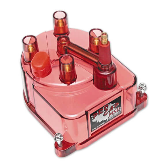 MSD Ignition MSD82921 Distributor Cap -Red Modified Honda Civic