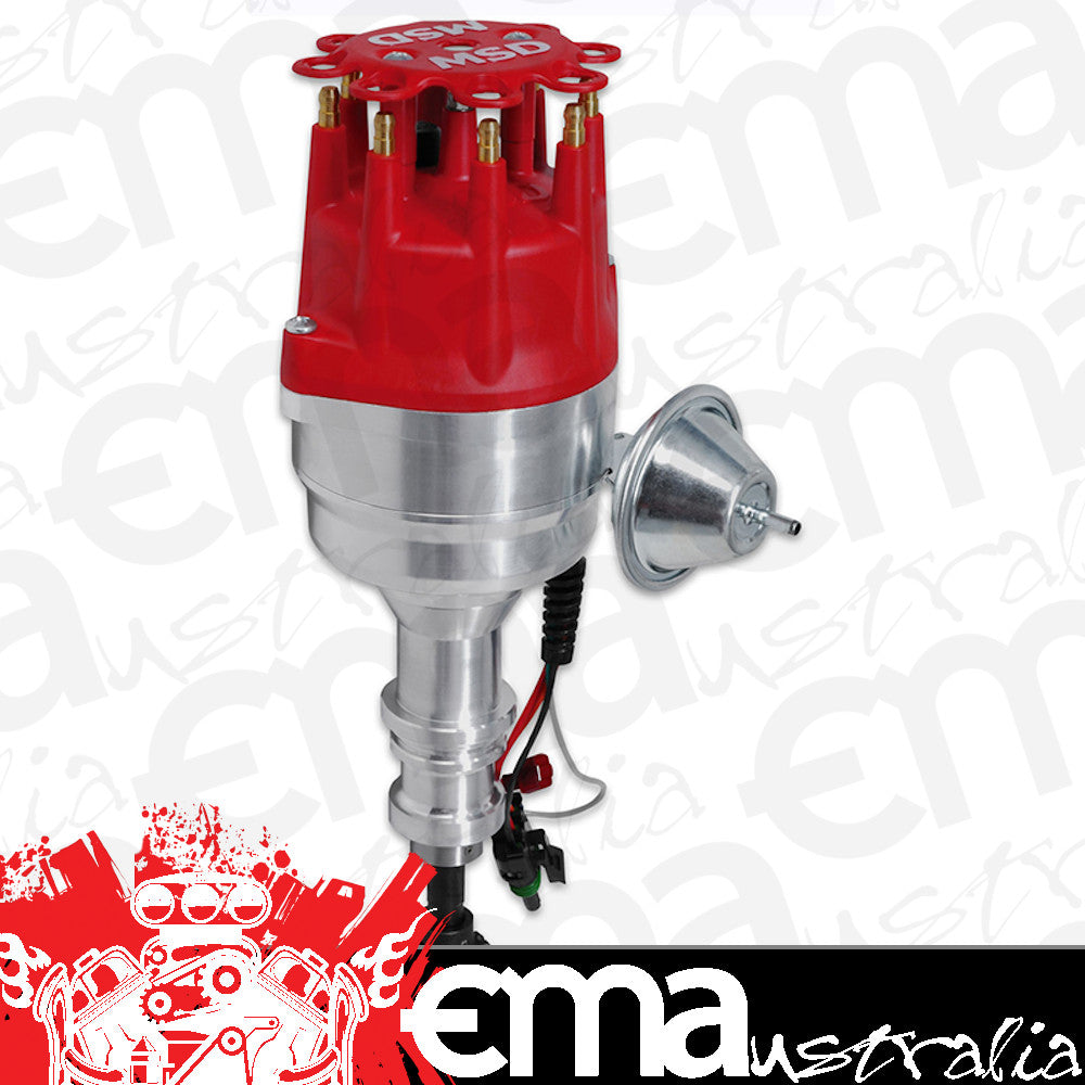 MSD Ignition MSD8350 Ford 302-351 Cleveland/429-460 Pro-Billet Ready-To-Run Distributor