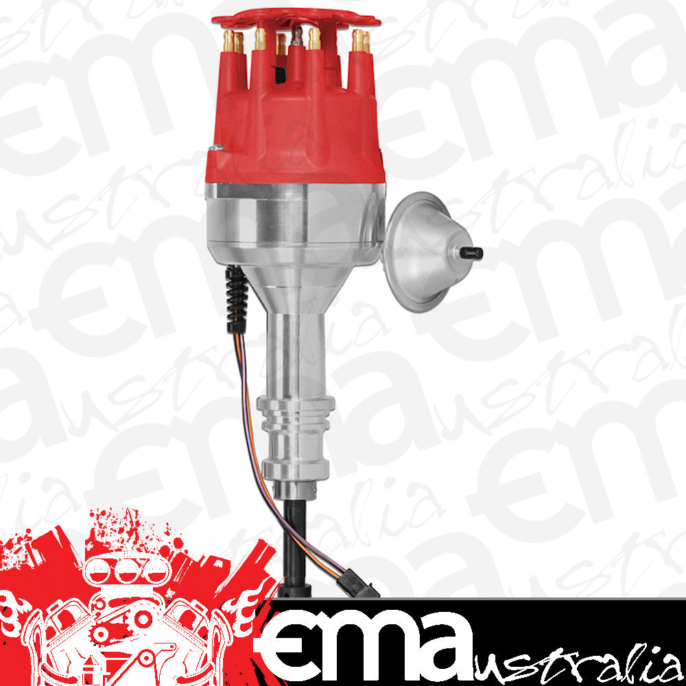 MSD Ignition MSD83831 Pro Billet Distributor (suit Ford Y-Block 239 272 292 312 w/ Vacuum Advance Requires An Control)