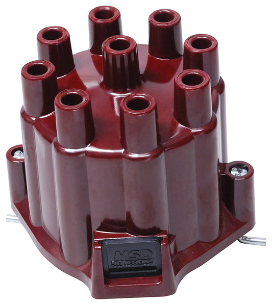 MSD Ignition MSD8437 Extra Duty Distributor Cap (suit GM V8 Points Distributor Window Female Socket-Style)