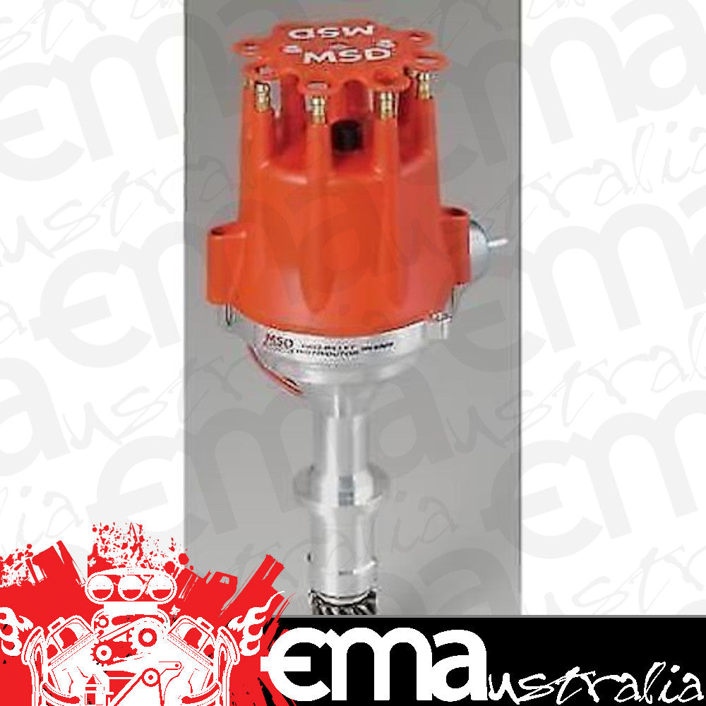 MSD Ignition | MSD8528 | Pro Billet Ready To Run Distributor Pontiac V8 326-455 Cid