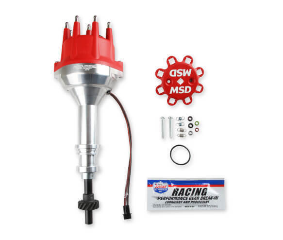 MSD Ignition MSD85771 Pro Billet Distributor suits Ford 351C-460 V8 Small Cap Steel Gear