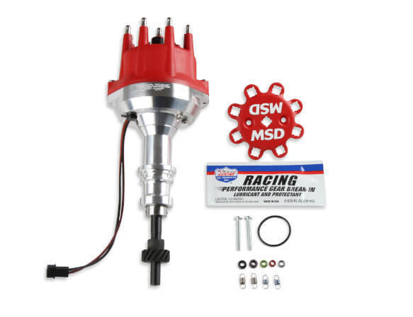 MSD Ignition MSD85791 Pro-Billet Small Base Distrib suits Ford 289-302W V8 Steel Gear
