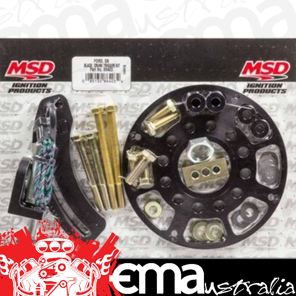 MSD Ignition MSD86403 Crank Trigger Kit Ford Small Block Blk