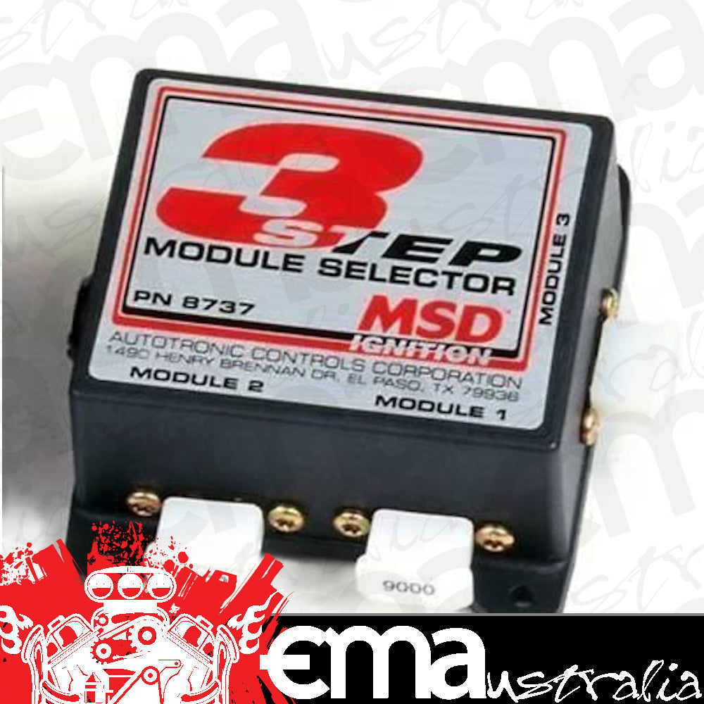 MSD Ignition MSD8737 Adjustable 3 Step Launch Control Module suits Ignitions