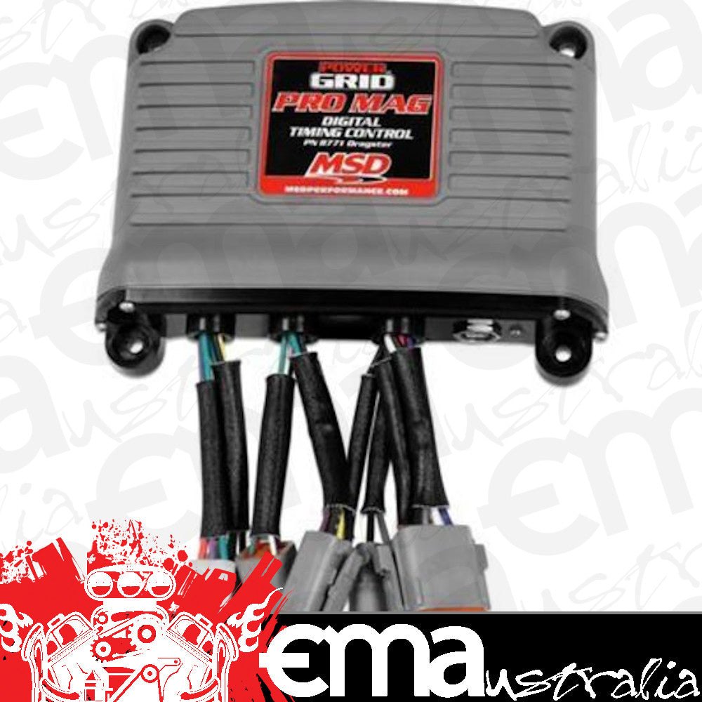 MSD Ignition MSD8771 Pro Mag Power Grid Timing Controller for Funny Car And Dragster