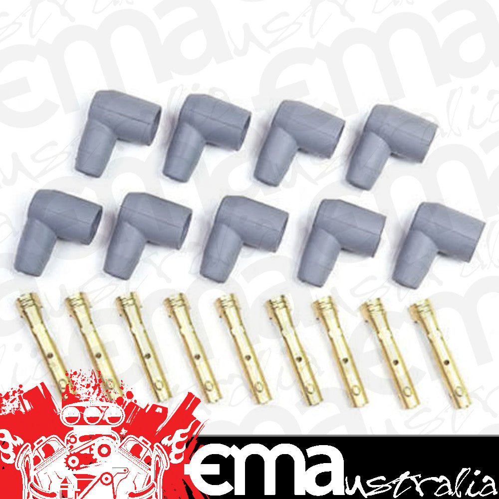 MSD Ignition | MSD8851 | Replacement Boots & Terminals 90 Socket (Points) Style Set Of 9