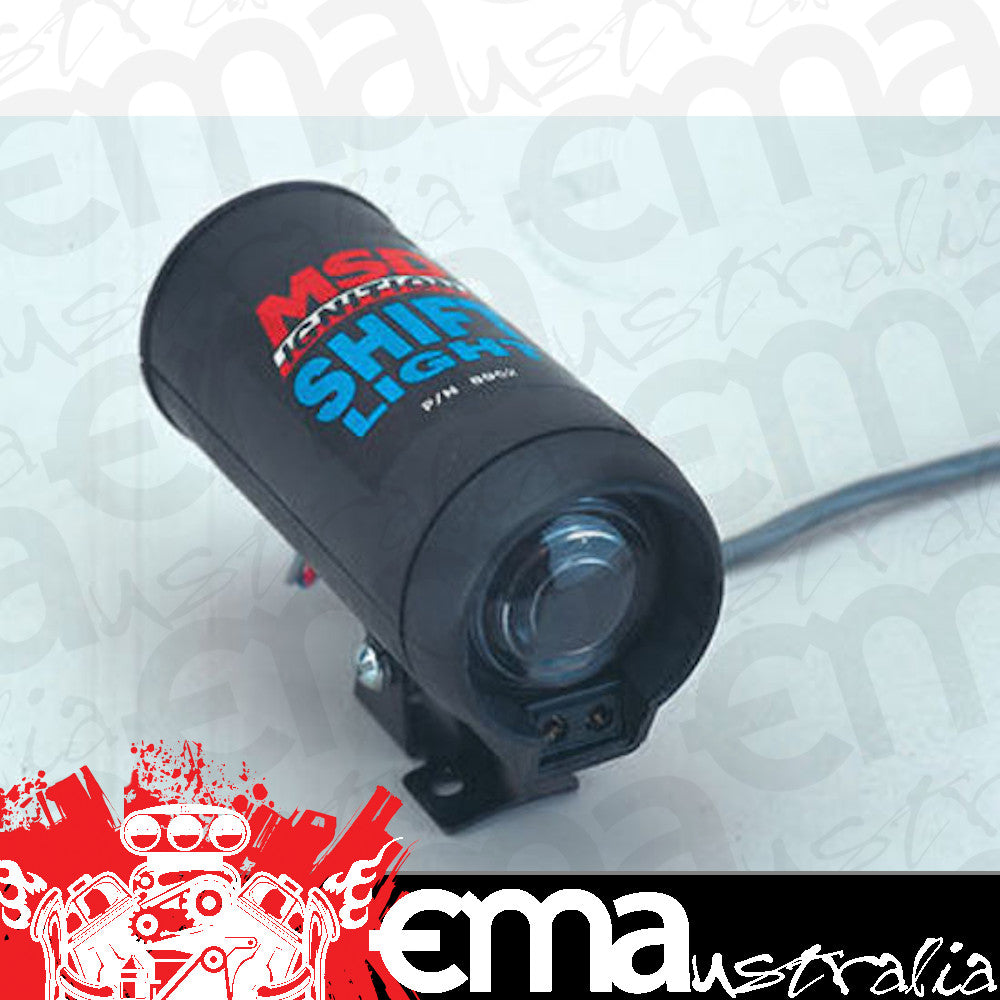 MSD Ignition MSD8952 1/2" Adjustable Shift Light w/ Red Led Uses RPM Modules