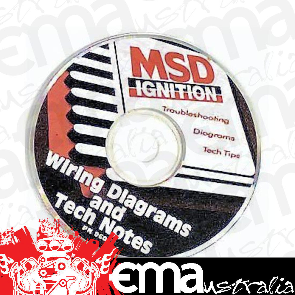 MSD Ignition MSD9607 Pc Cd-Rom Wiring Diagrams And Tech Notes
