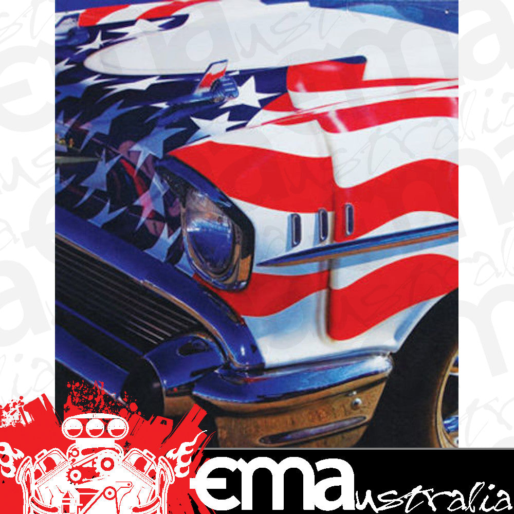 Metal Sign MSI-1588 American Car Metal Car Culture Sign 40cm x 31cm