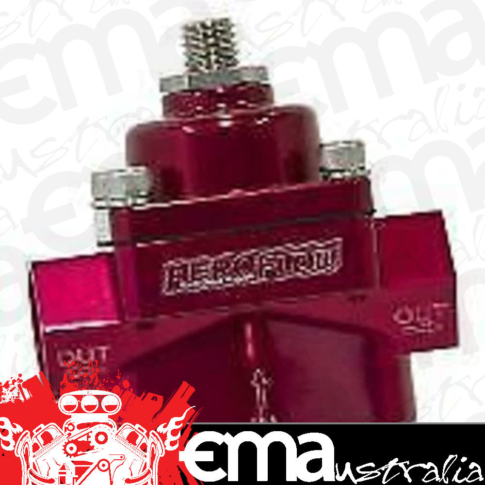 Aeroflow AF49-3000R Blue Style Reg 4.5-9 Psi Adjusbillet 1In 2 Out -8 ORB Port S (Superceded to AF49-3001)
