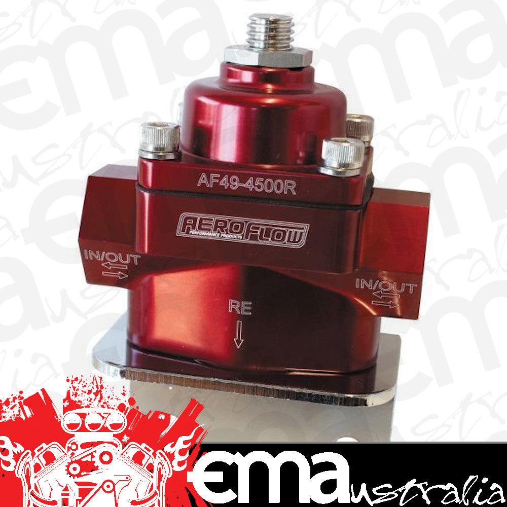 Aeroflow AF49-4500R Bypass Reg 4.5-9 Psi Adjustabl3/8" NPT Port S Bottom Return