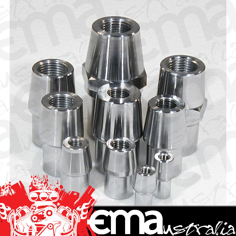 Meziere MZRE1017E Weld-In Female Tube End 4130 Steel suit 1" x .058" Tube w/ 5/8-18 R/H Thread