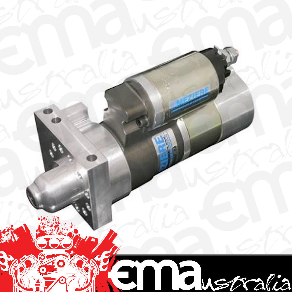 Meziere MZTS300 "True Start" 300 Series Starter Motor suit Sb/Bb Chev Inline Bolt Pattern w/ 168 Tooth FleXPlate