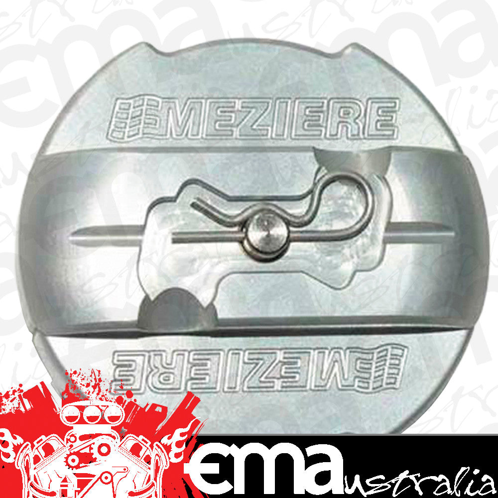 Meziere MZWCC300 Safecap Billet Locking Radiator Cap 16Lb. Natural Finish