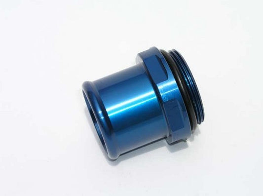 Meziere MZWN0032B Water Neck Fitting for 1-1/2" Hose Blue Finish