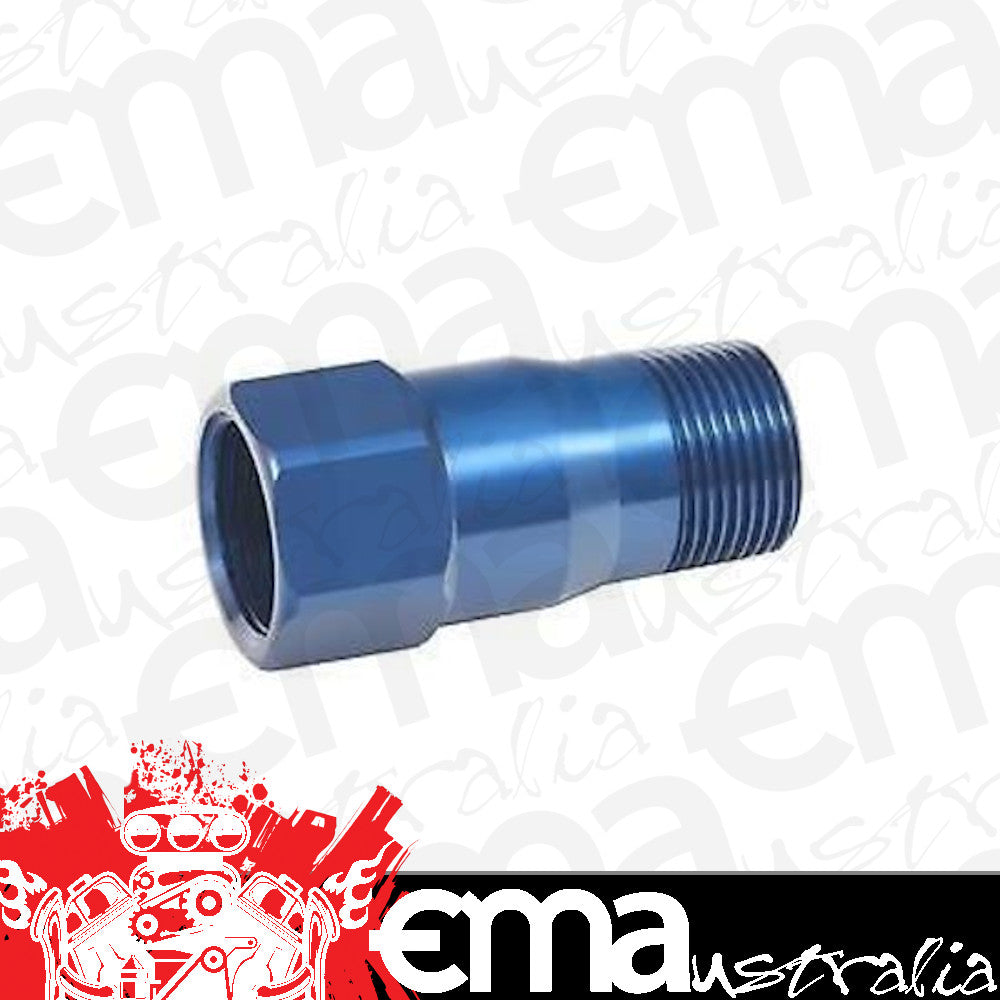 Meziere MZWP1000B Meziere 2" Long Inlet Extension 1" Npt Female to 1" Npt Male Blue