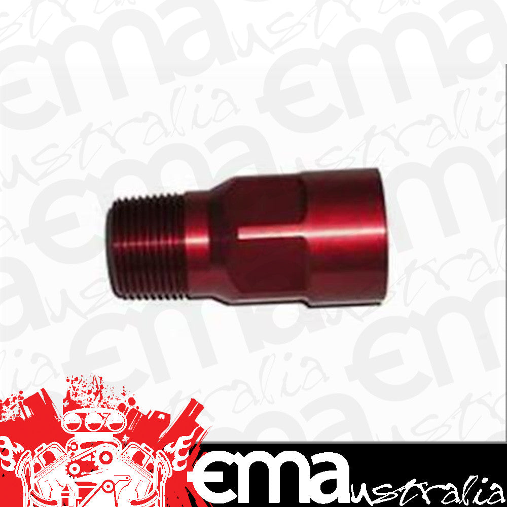 Meziere MZWP1000R 2" Long Inlet Extension 1" Npt Female to 1" Npt Male Red