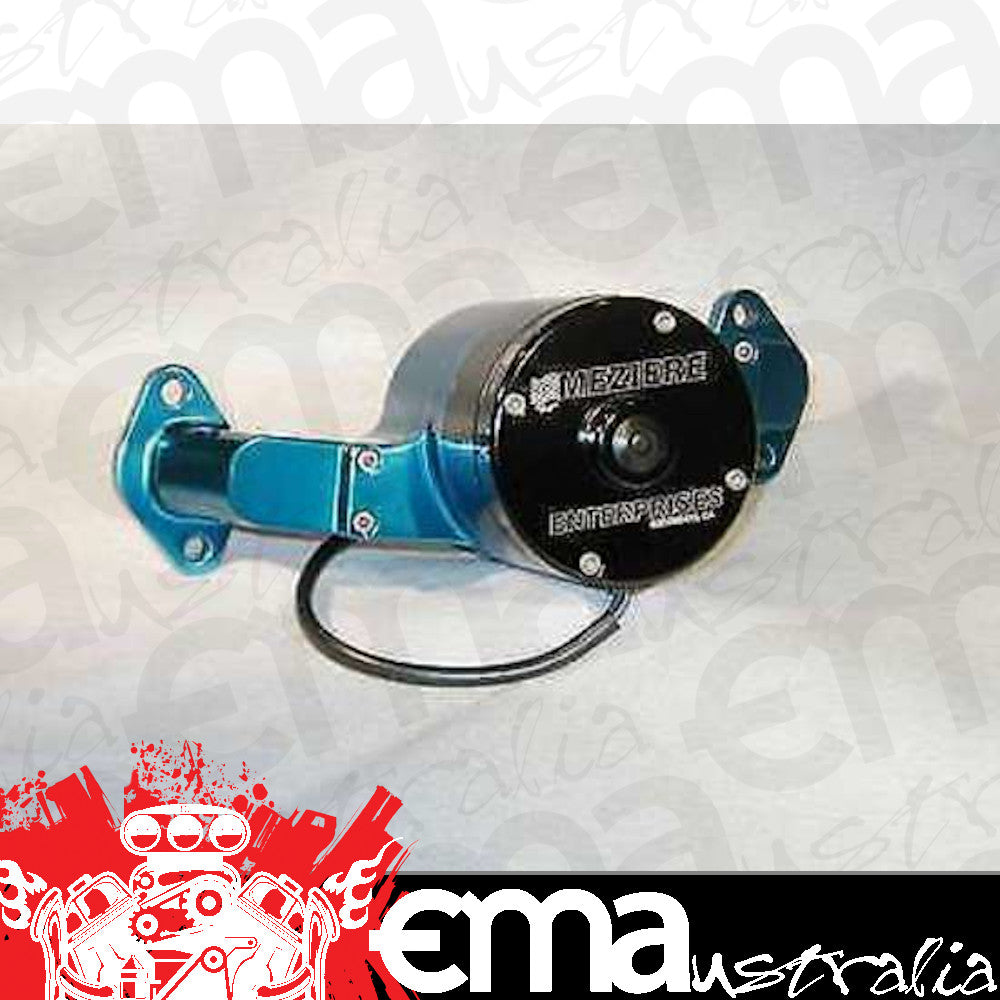 Fits Chev Big Block Mark IV 396-454 C.I.D. & GenV/VI 454 C.I.D.Pump Material:Aluminum 100 Series Electric Water Pump 35Gpm BB Blue Meziere MZWP100B