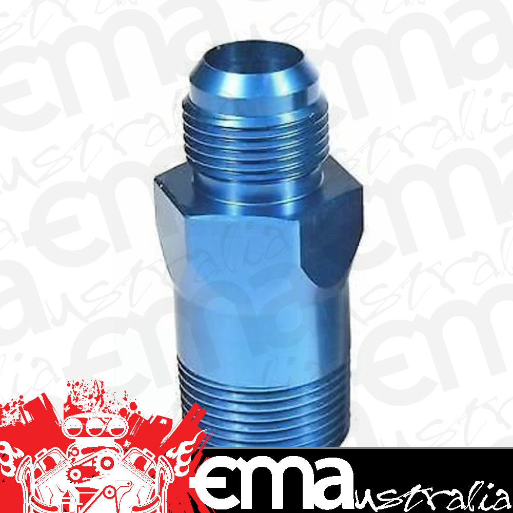 Meziere MZWP1012B Meziere Inlet Fitting 1" Npt Male to -12 An Male Alloy Blue