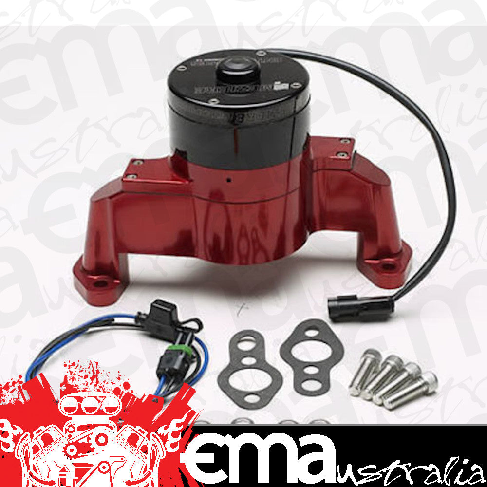 Meziere MZWP101R Meziere 100 Series Electric Water Pump 35Gpm Chev SB 262-400 Red