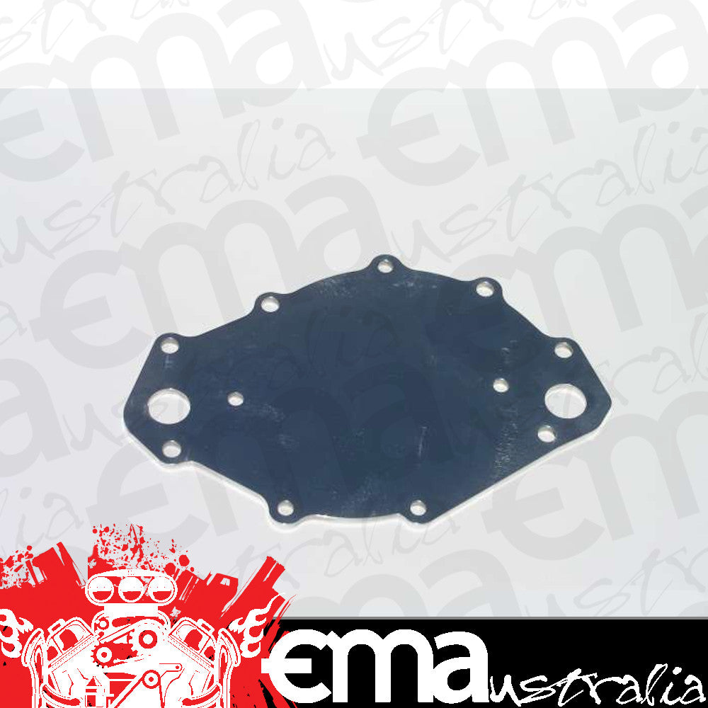 Meziere | MZWP109C | Electric Water Pump Backing Plate Ford BB 429/460 Chrome