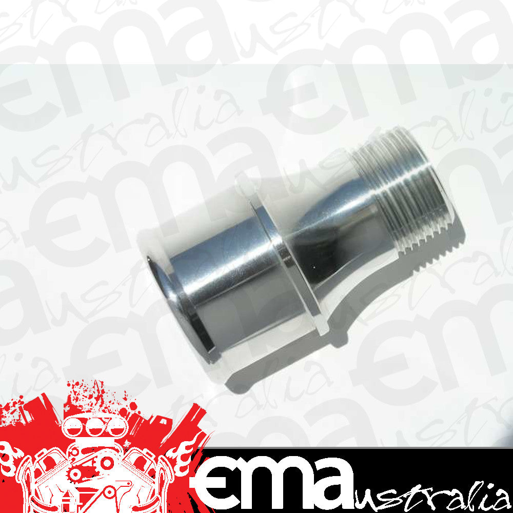Meziere MZWP1125C Straight 1" Npt Male to 1-1/4" Short Hose Fitting Chrome