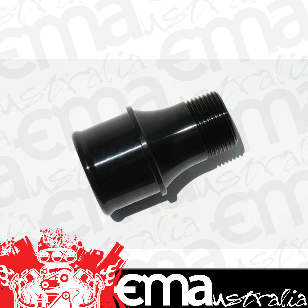 Meziere MZWP1125S Meziere Straight 1" Npt Male to 1-1/4" Short Hose Fitting Black