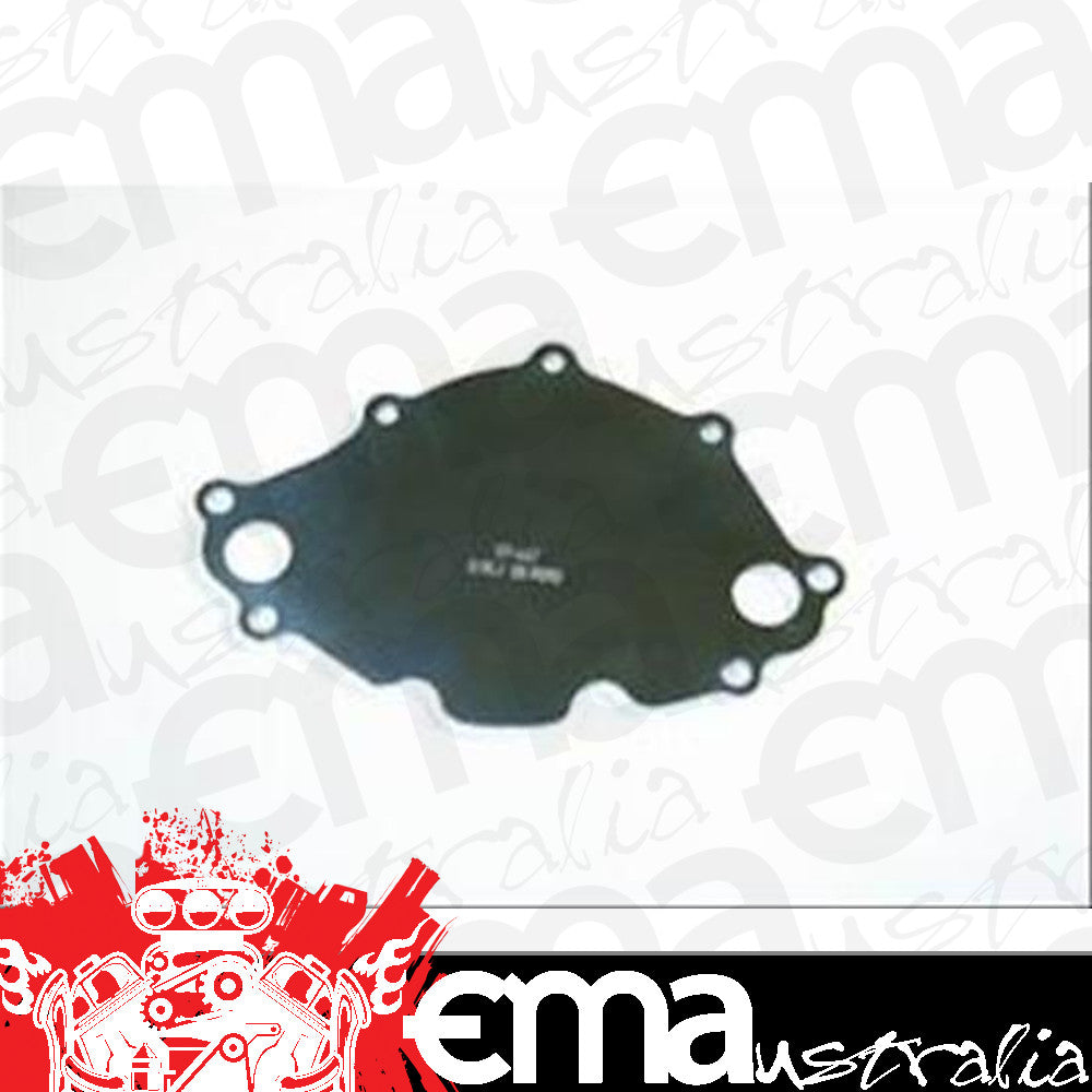Suits early Ford Small Block Windsor 221-289CID V8 Electric Water Pump Backing Plate suit SB 289W Black Meziere MZWP112S