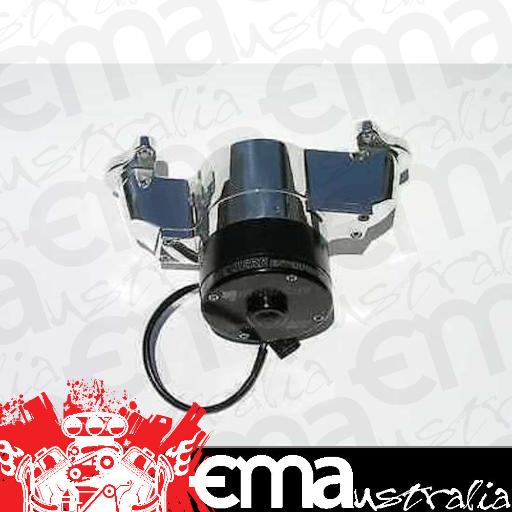 Fits Mopar small block LA 318-360 C.I.D.Pump Material:Aluminum 100 Series Electric Water Pump 35Gpm Chrys SB Polished Meziere MZWP114U