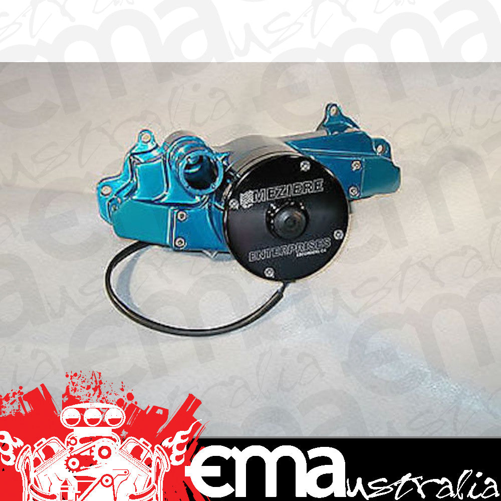 Meziere MZWP119B Meziere 100 Series Electric Water Pump 35Gpm Chev SB LS1 5.7L Blue