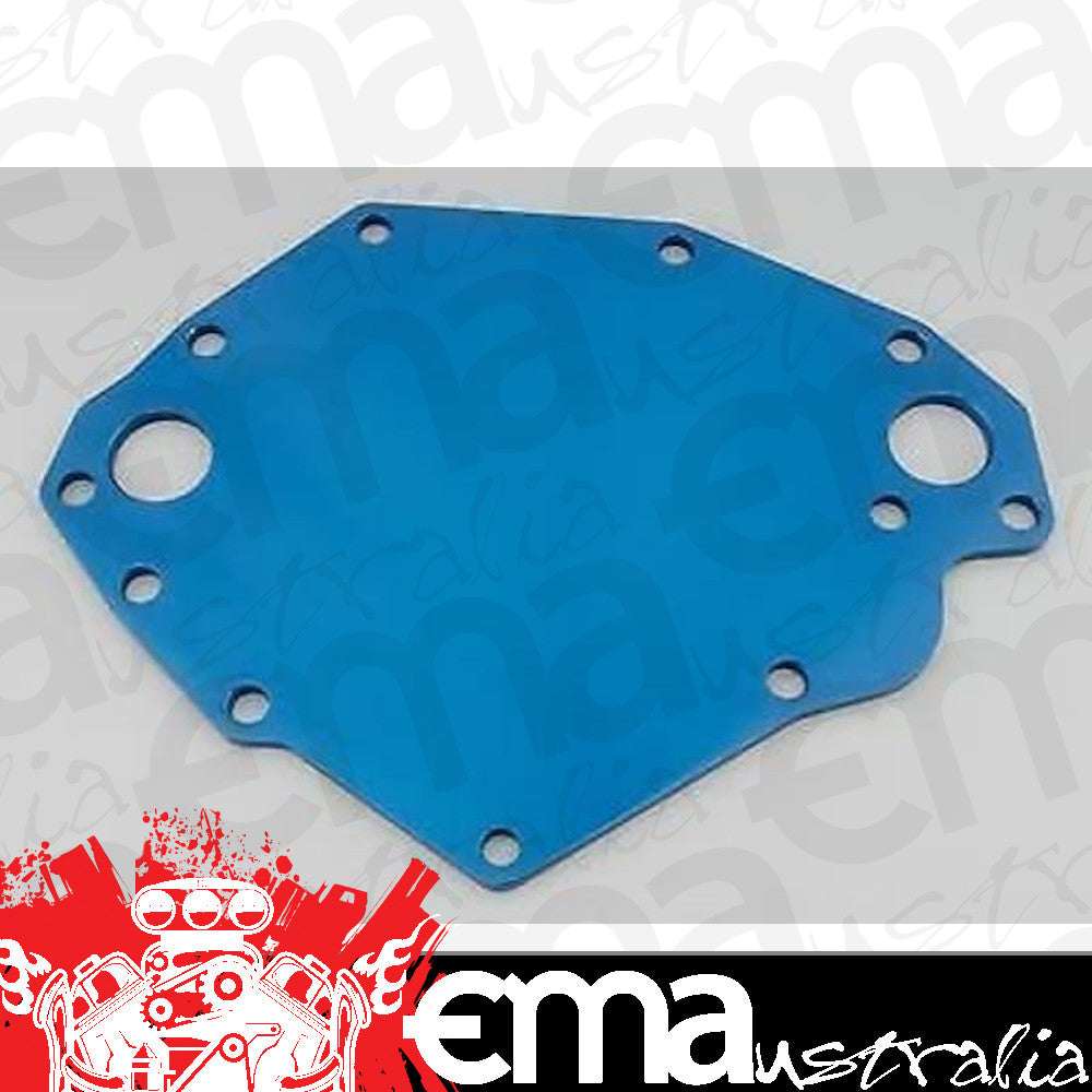 Meziere MZWP123B Meziere Electric Water Pump Backing Plate for Ford SB 302-351C Blue